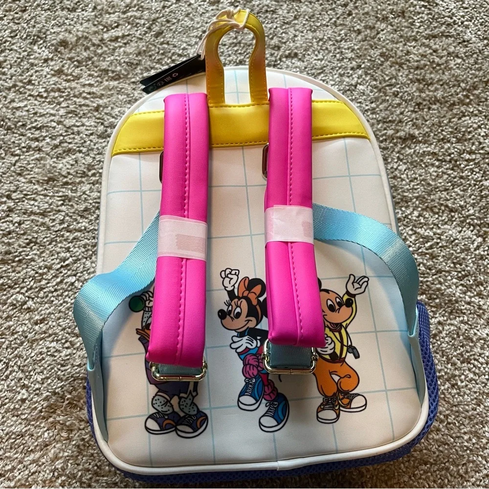 Walt Disney World Mousercise loungefly back pack - Picture 5 of 11
